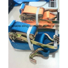 Ratchet Lashing Tie Down Strap/Lashing Tie Down World Hot Sales